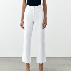 Brand new Zara high rise Z1975 straight leg jeans